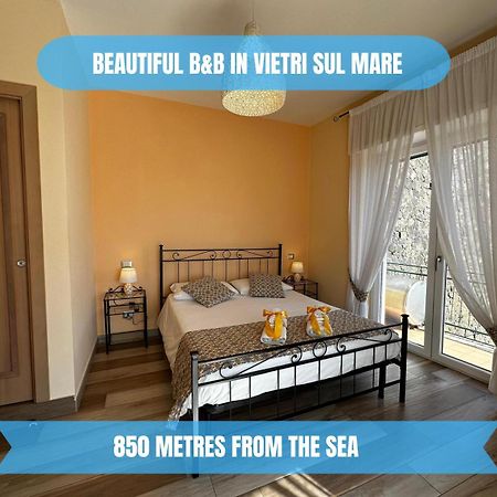 ---5 Minutes From The Sea ---Panorama And A-C Bed and Breakfast Vietri Eksteriør billede