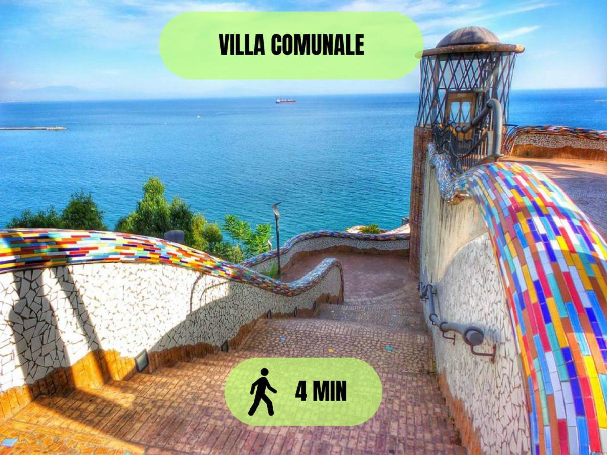 ---5 Minutes From The Sea ---Panorama And A-C Bed and Breakfast Vietri Eksteriør billede